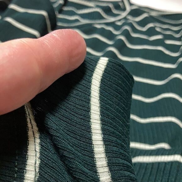 MISS LOOK, Women’s Cold shoulder top, XL, green - Picture 11 of 11